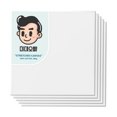 Fine oppa 方形棉帆布 5p, 棉布