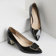 JACK&JILL 方頭金線中跟淺口鞋 JA1103