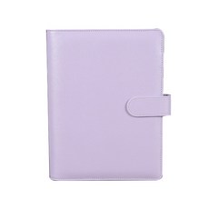 에이홉 파스텔 색감 노트 커버 A5, 퍼플, 1개