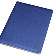 비지니스 A4 바인더 노트 커버 계산기, 블루, 1개