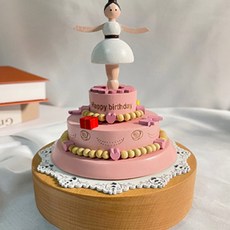 木質發條音樂音樂盒, 生日芭蕾舞女演員