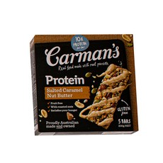 Carman's 鹹焦糖&堅果奶油蛋白棒, 200g, 1盒