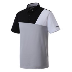 Cleveland GOLF 男士高爾夫 UV 阻擋 3 層彩色太陽握領頸部短袖 T恤 CGKMTS024