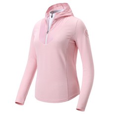 Cleveland GOLF 女士高爾夫 2in1 鑽石紋理連帽長袖 T恤 CGKWTS070