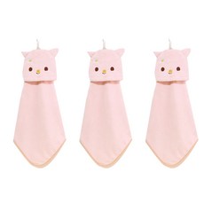 JCP 動物造型擦手巾, 兔子, 3個