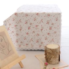 Heim&Heim 花朵蕾絲微波爐蓋布, 象牙色+多色