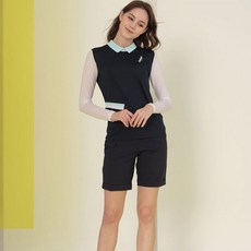 Cleveland GOLF 女款條紋口袋高爾夫4分褲 CGKWPT099