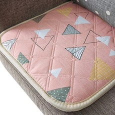 inoq 質感印花電熱坐墊 CP100, 粉色的, 45 x 45 厘米