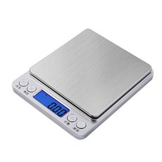 Maor 廚房用數位電子秤 ZD-i2000, 銀色, 1kg