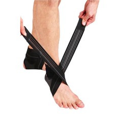 Welluv X型左腳踝加壓保護帶, 單色