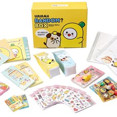 POPO FANCY 文具套組隨機發貨, 黃色的, 1套