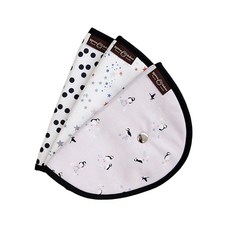 ggoom duboo 安全帶護套3件組, 海鳥款+彩色星星款+黑色泡泡款, 1組