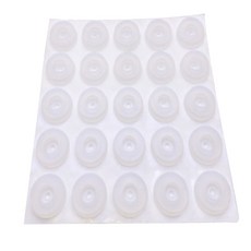 3M 범폰 미끄럼방지 스티커 A0013 25p, 1개, 반투명