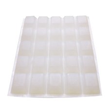 3M Bumpon 防滑貼紙 A0042 25入, 1個, 透明