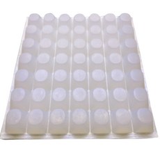 3M Bumpon 防滑貼紙 半透明 A0033 49入, 1組