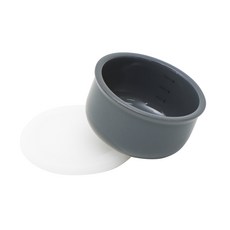 DOHO 副食品分裝碗, 炭灰色 白色, 1組, 180ml