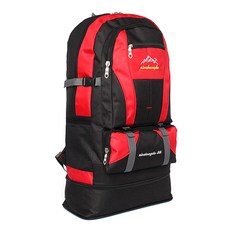 登山包 80L L號, 紅色的