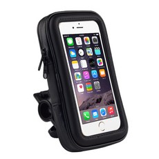 aryko 手機防水自行車支架 M 16.5 x 10 cm, 黑色的, 1個