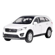 웰리 고급형 1/38 기아 쏘렌토 미니카 213T050004W, 화이트, 1개