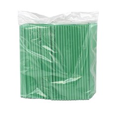 ECOL GREEN 可生物降解 PLA 吸管 純綠色, 500件, 1個
