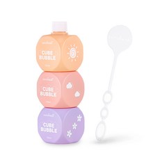 cocoheali 抗污染泡泡沐浴露 草莓味 100ml 3入+泡泡棒, 300ml, 1組