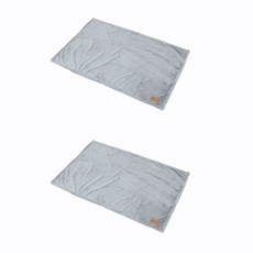 Redpuppy 多功能寵物毯子 2入, 灰色的