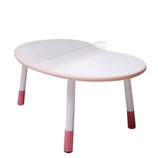 쾌청 일룸 팅클팝 피넛형 땅콩형 그로잉 책상 폭 1200 투명 책상 매트