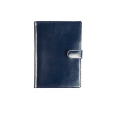 OXFORD 整皮錢包活頁夾A5文件規劃器+規劃器, 海軍, 1套