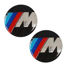 BMW輪圈蓋 貼附型 M風格, 2個