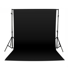 DKiT Chroma Key 背景布幕 黑色 2 x 3 m, 1個, 單一商品