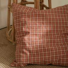 DECOVIEW 復古格紋座墊套, 磚