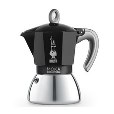 BIALeTTI 拜雷提 摩卡電磁爐摩卡壺 6杯份, 黑色, 1個