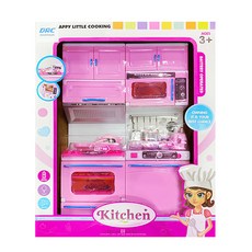 Durocharisma 兒童2層廚房扮家家酒玩具, 隨機發貨