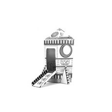 YA HONG Gaonnuri 韓國DIY紙組裝模型, 8 火箭
