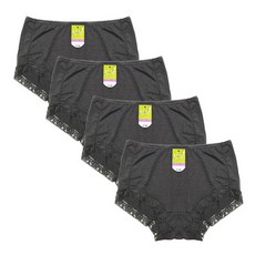 필테라 인견 레이스 팬티 4p