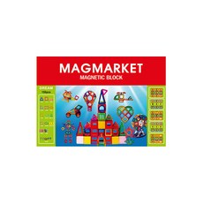 맥마켓 자석블럭 드림 세트 156p, 혼합색상, 1개