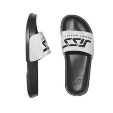 JILLSTUART 字母印花拖鞋, 黑色的, 250