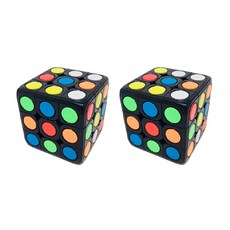 點點方塊拼圖 2入, 混色