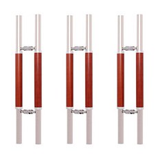 체리링나무 2타공 강화도어 손잡이 700 x 340 mm, 3개