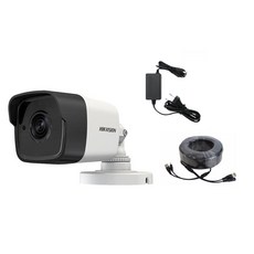 HIKVISION 戶外紅外線500萬像素防水CCTV+電纜 20M+充電器組 12V2A, DS-2CE16H0T-ITPF(20m)