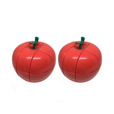 蘋果方塊拼圖 2入, 混色