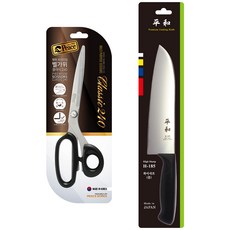 피스코리아 평화 벨가위 240 + 하이샤프 식도 H185 세트, 혼합색상, 1세트