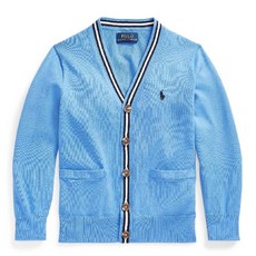 男童V領棉質外套