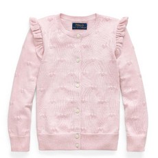 RALPH LAUREN 拉夫勞倫 POLO 女童心形針織棉質開衫 CWPOSWER6820139650