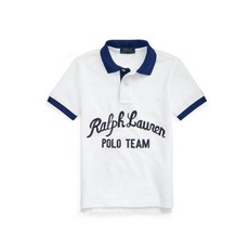 RALPH LAUREN 拉夫勞倫 POLO Baby Polo Team 棉質網眼 Polo 衫 CWPOKNIT8020033100