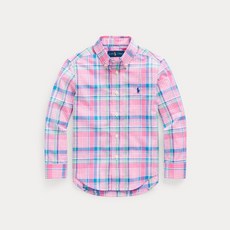 RALPH LAUREN 拉夫勞倫 POLO Baby 格子棉府綢襯衫 CWPOWOVT6820151999