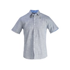 Edgeae 男款三角點點短袖正裝襯衫 MCTCT5119S1