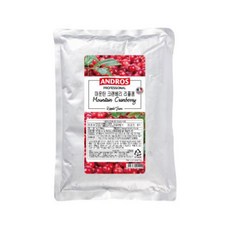 앤드로스 마운틴 크랜베리 리플잼, 1kg, 1개