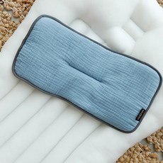 ggoom duboo 扁枕頭, 藍色 灰色