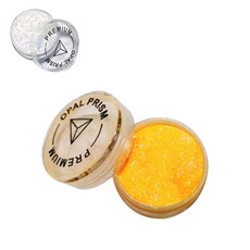 Mataba Opal Prism Glow Shiny Mango Glitter 50g + Glitter 12ml 隨機發送, 單色, 1個